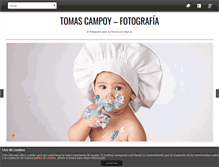 Tablet Screenshot of fotografosdefamilias.com